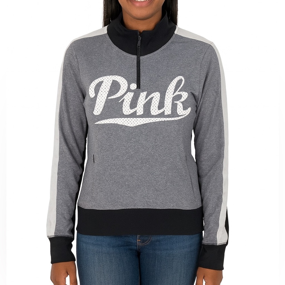 PINK Ultimate Zip Pullover, Size‎ XS
